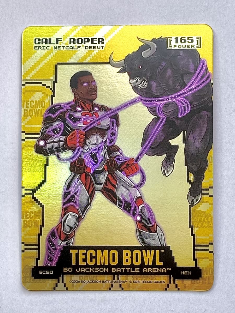 2026 Tecmo Calf Roper Gold Coinflip Hex