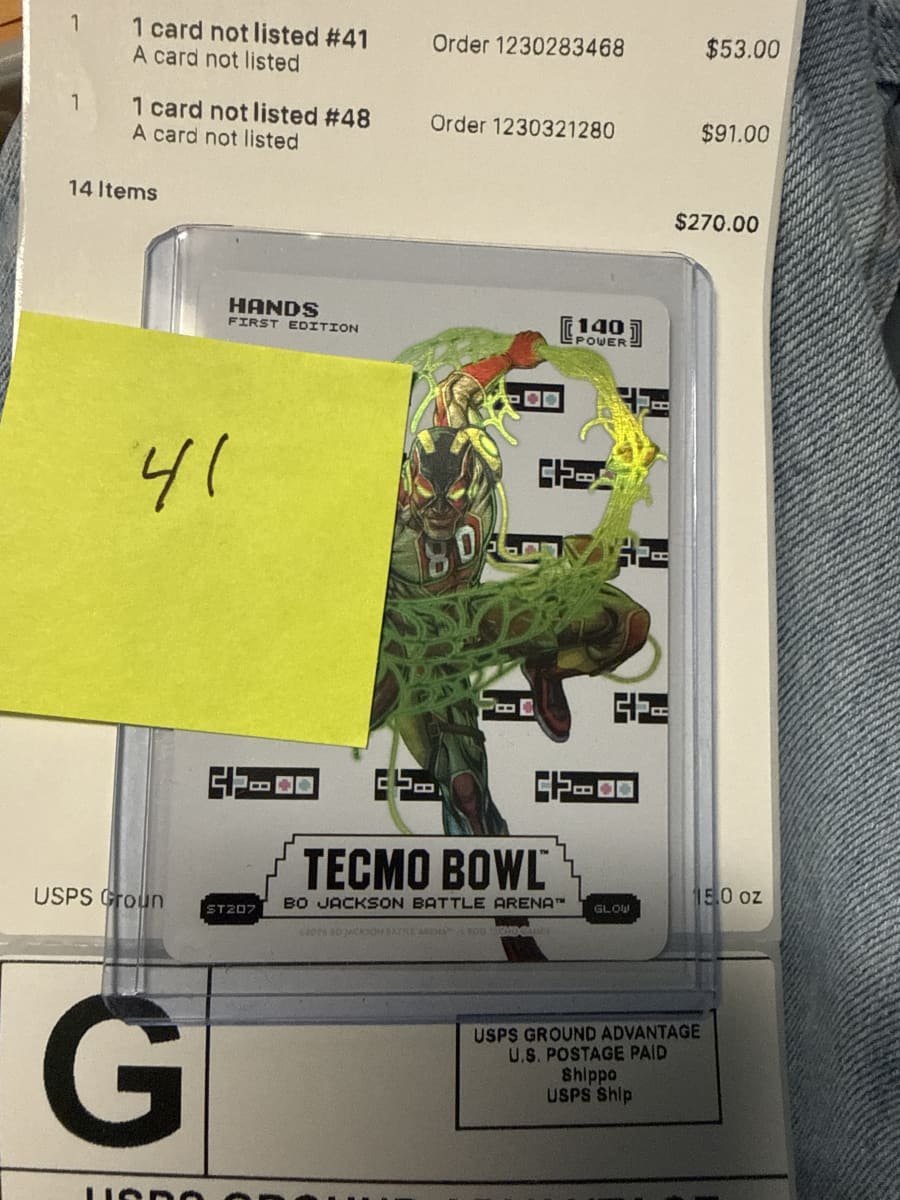 Tecmo hands sore thumb glow