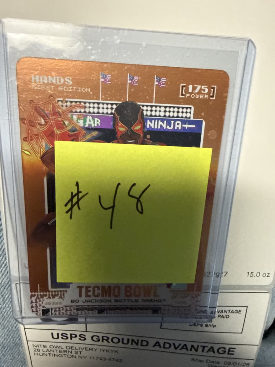Tecmo hands orange scoreboard