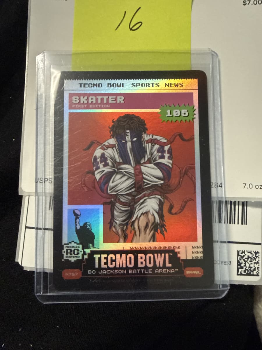Tecmo newsprint skater brawl