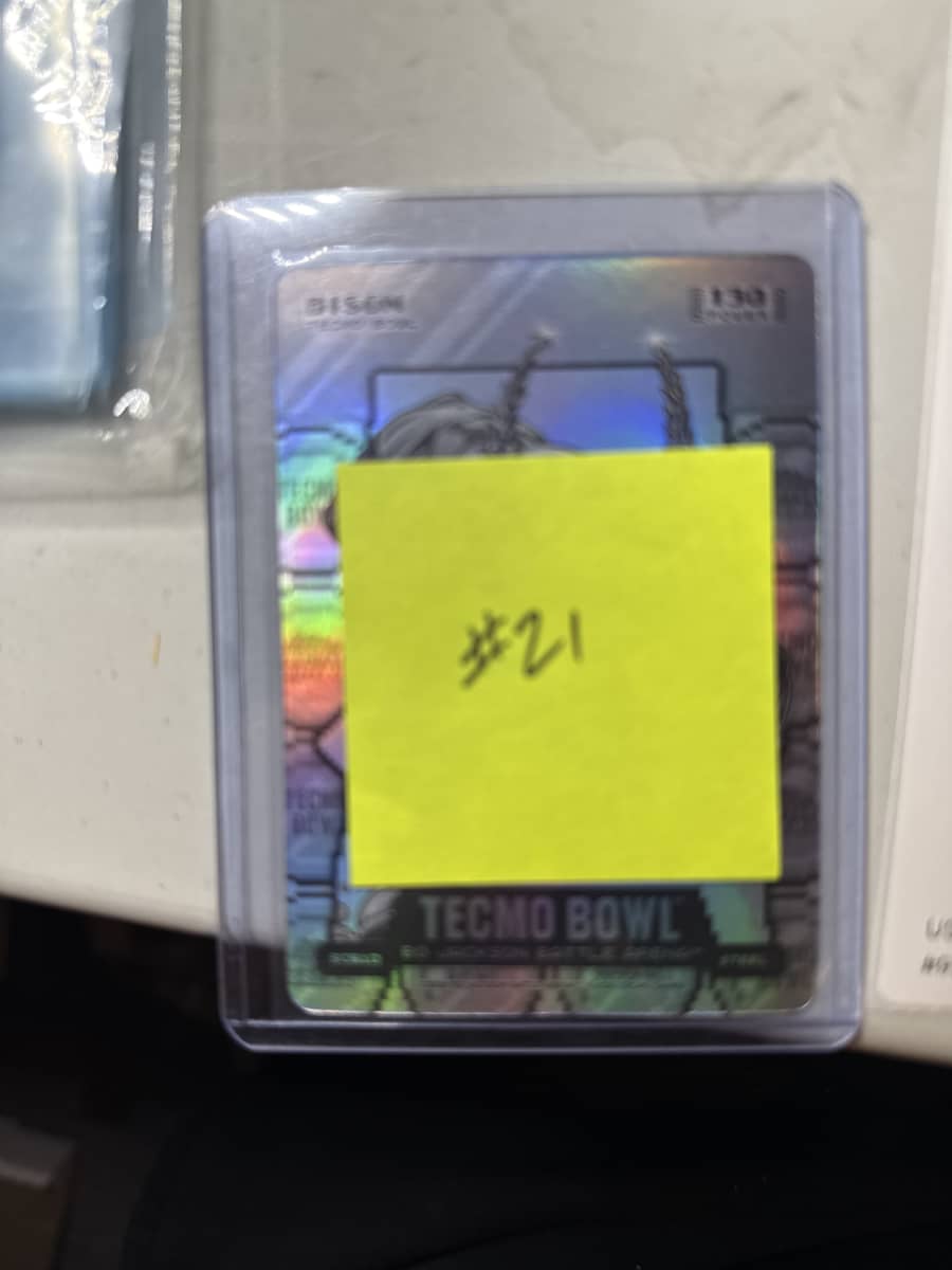 2026 Tecmo Bowl Edition Bison Steel Silver Coin Flip