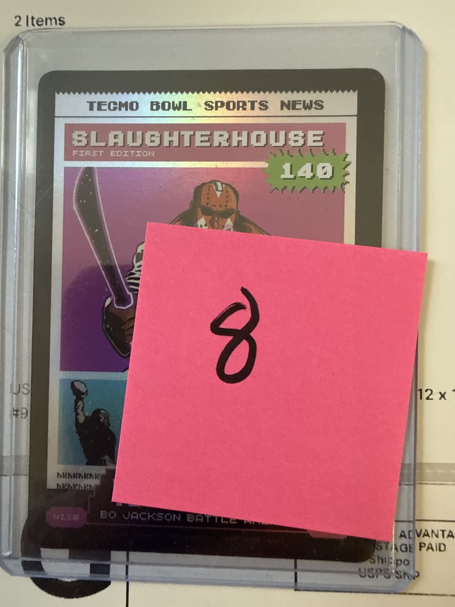 2026 Tecmo Bowl Edition Slaughterhouse Hex Tecmo News