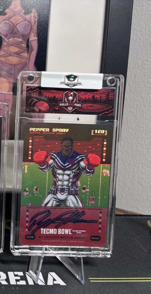 2026 Tecmo Bowl Edition Pepper Spray Brawl Inspired Ink