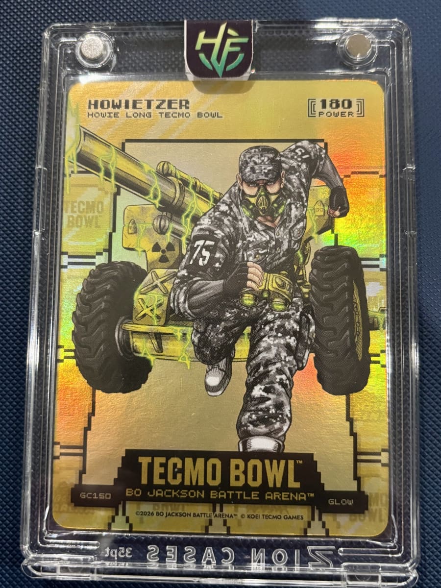 2026 Tecmo Bowl Edition Howietzer Glow Gold Coin Flip