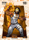 Fire Orange Headlines Battlefoil