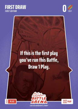 First Draw