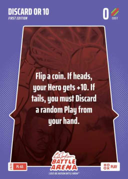 Discard Or 10