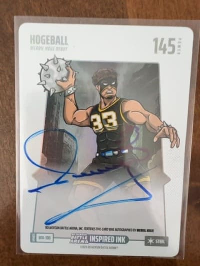 Hoge-Ball Steel Inspired Ink Battlefoil 2025 Alpha Update #BFA-180