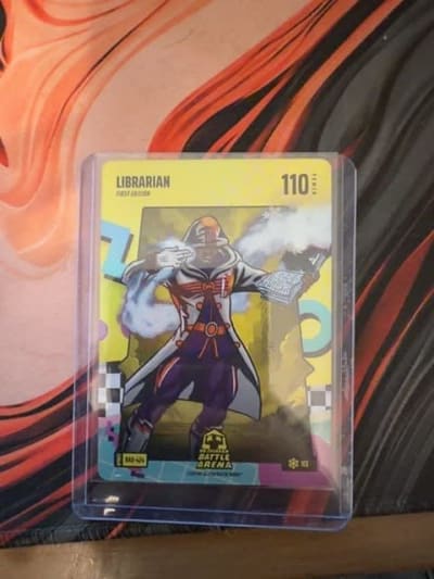 Librarian Ice 80's Rad Battlefoil 2025 Alpha Update #RAD-424