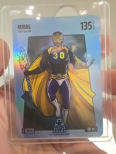 Midas Ice Blue Battlefoil 2025 Alpha Update #BBF-46