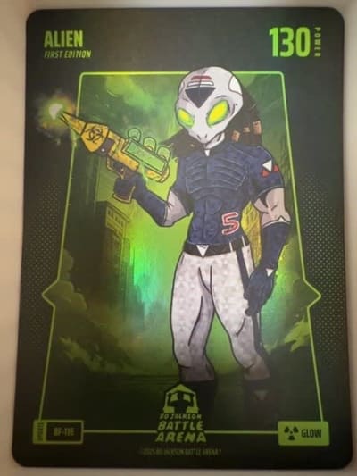 Alien Glow Battlefoil 2025 Alpha Update #BF-116