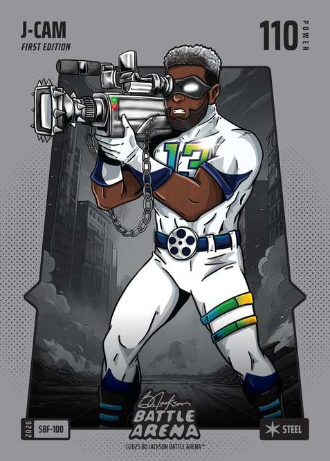 J-Cam #SBF-100 Silver Battlefoil