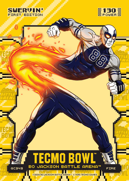 Fire Gold Coin Flip Battlefoil