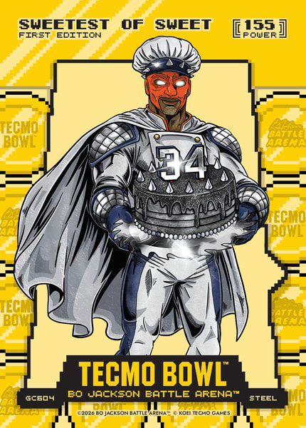 Steel Gold Coin Flip Battlefoil
