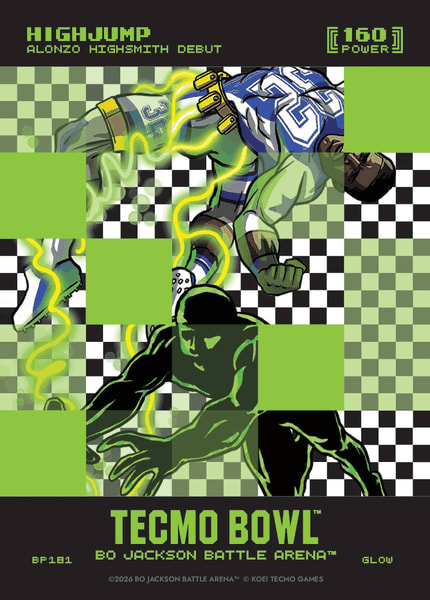 Glow Big Pixel Battlefoil