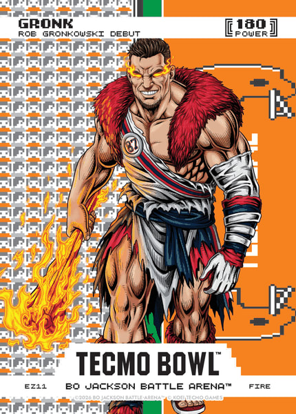 Fire Endzone Battlefoil