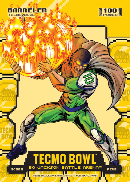 Fire Gold Coin Flip Battlefoil