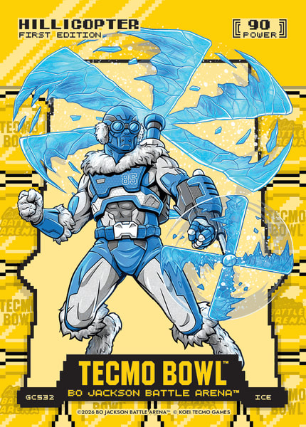 Ice Gold Coin Flip Battlefoil