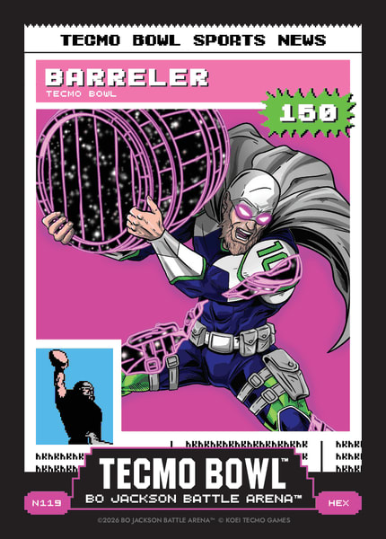 Hex Tecmo News Battlefoil