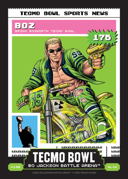 Glow Tecmo News Battlefoil