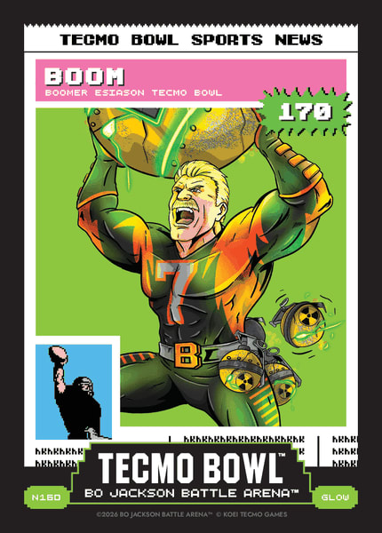 Glow Tecmo News Battlefoil