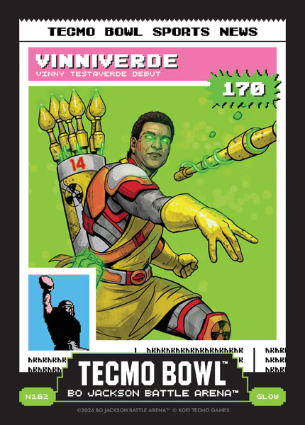 Glow Tecmo News Battlefoil