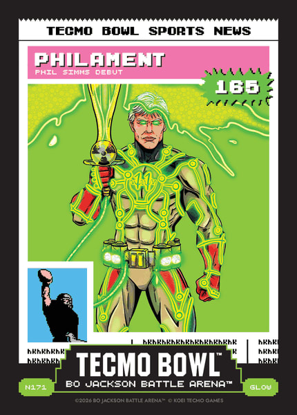 Glow Tecmo News Battlefoil