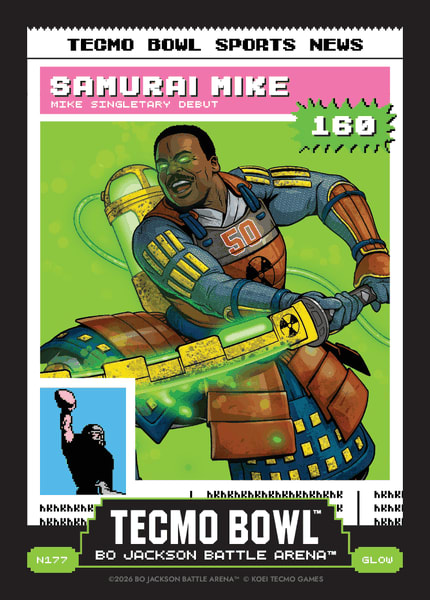 Glow Tecmo News Battlefoil