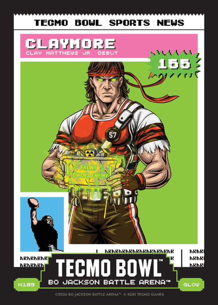 Glow Tecmo News Battlefoil