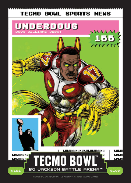 Glow Tecmo News Battlefoil
