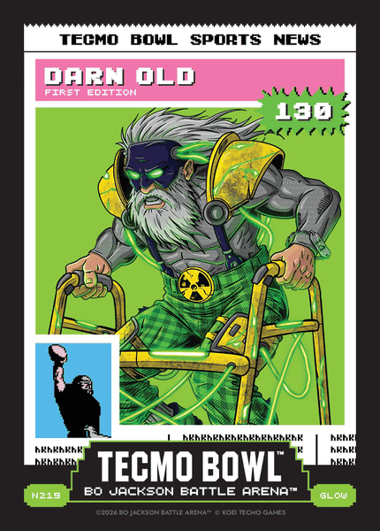 Glow Tecmo News Battlefoil