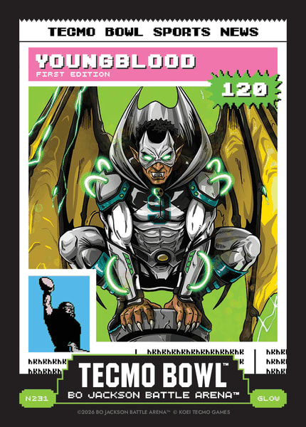 Glow Tecmo News Battlefoil