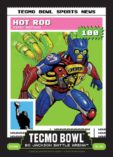 Glow Tecmo News Battlefoil