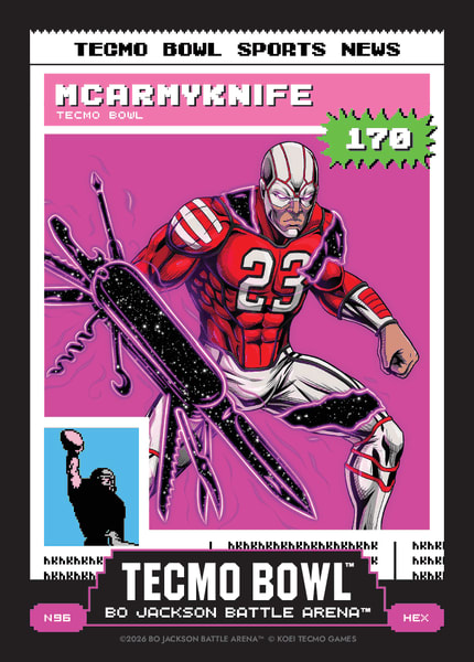 Hex Tecmo News Battlefoil