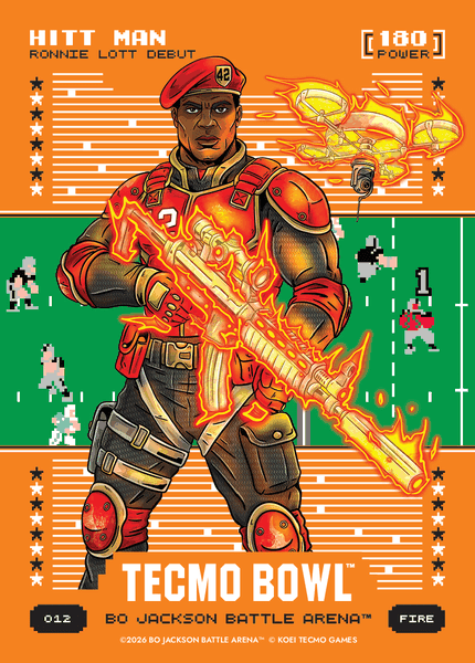Fire Orange Battlefoil
