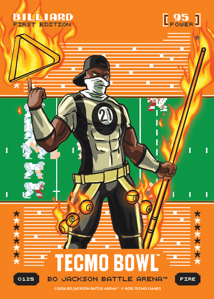 Fire Orange Battlefoil
