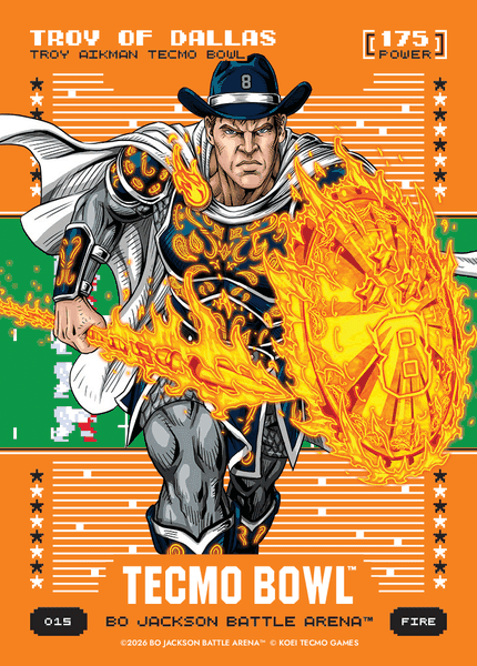 Fire Orange Battlefoil