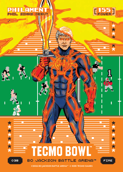 Fire Orange Battlefoil