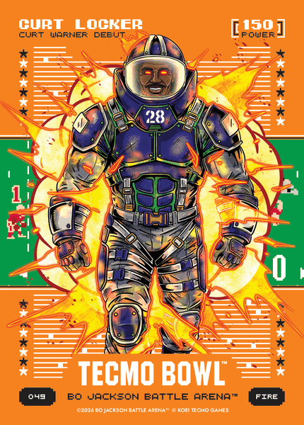 Fire Orange Battlefoil