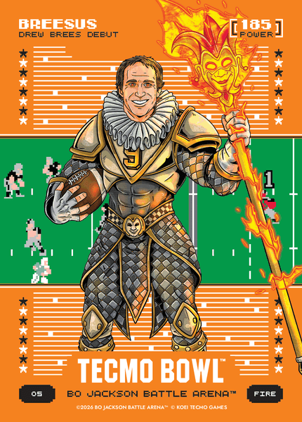 Fire Orange Battlefoil