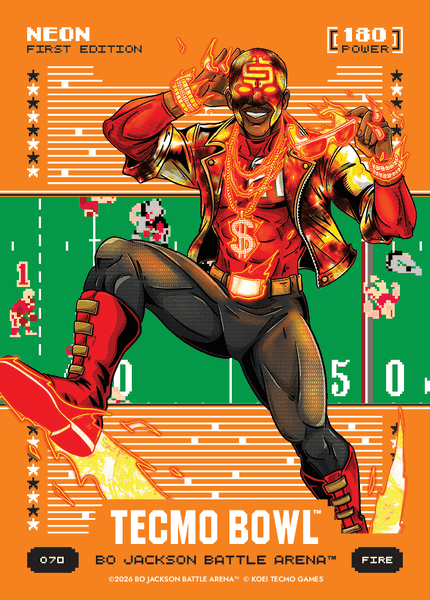 Fire Orange Battlefoil