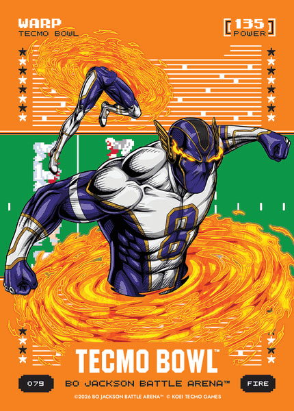 Fire Orange Battlefoil