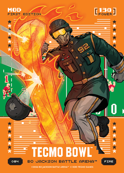Fire Orange Battlefoil