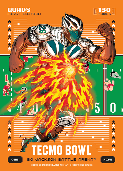 Fire Orange Battlefoil
