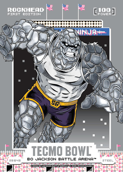 Steel Scoreboard Battlefoil