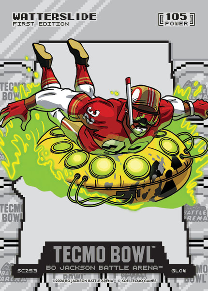 Glow Silver Coin Flip Battlefoil