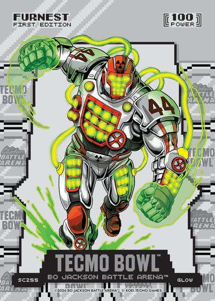 Glow Silver Coin Flip Battlefoil