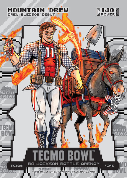 Fire Silver Coin Flip Battlefoil