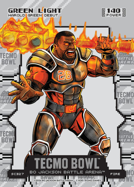 Fire Silver Coin Flip Battlefoil