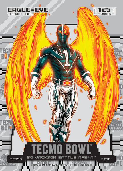 Fire Silver Coin Flip Battlefoil